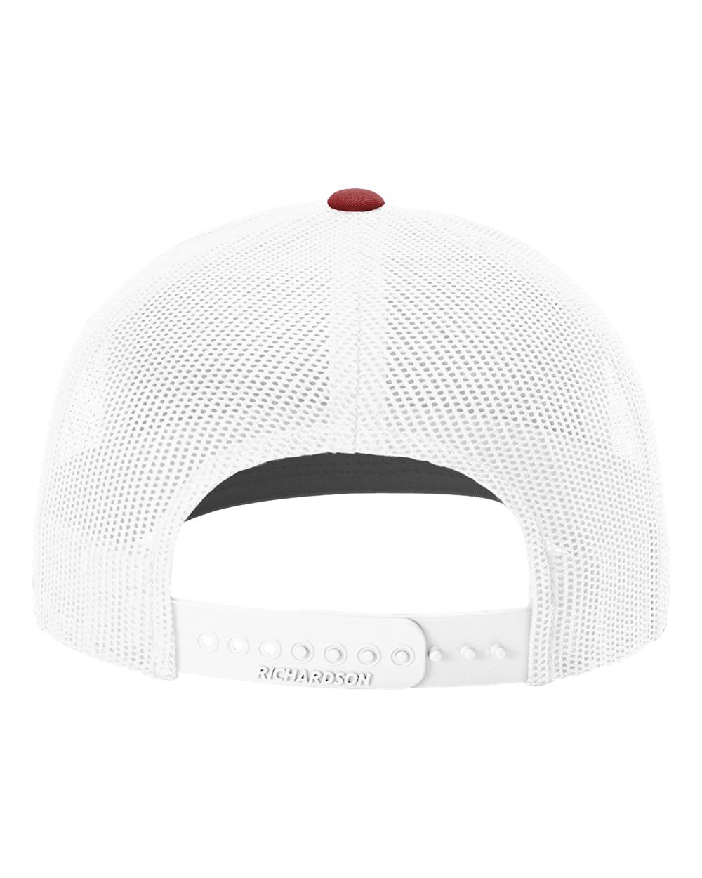 Snapback Trucker Cap - Back - B18095520 - Cardinal/ White