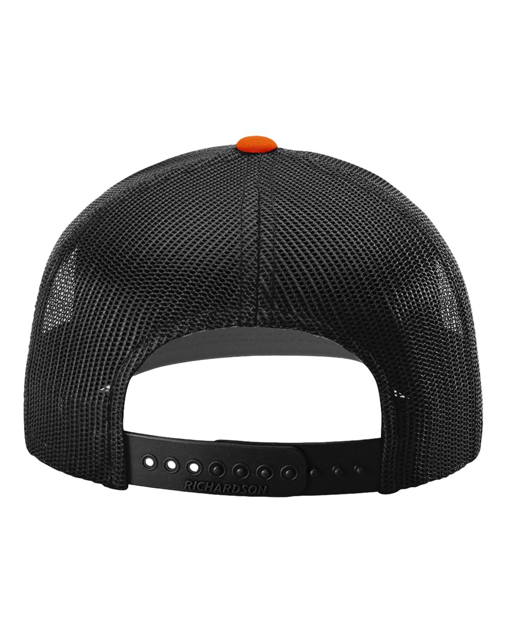 Snapback Trucker Cap - Back - B18095630 - Orange/ Black