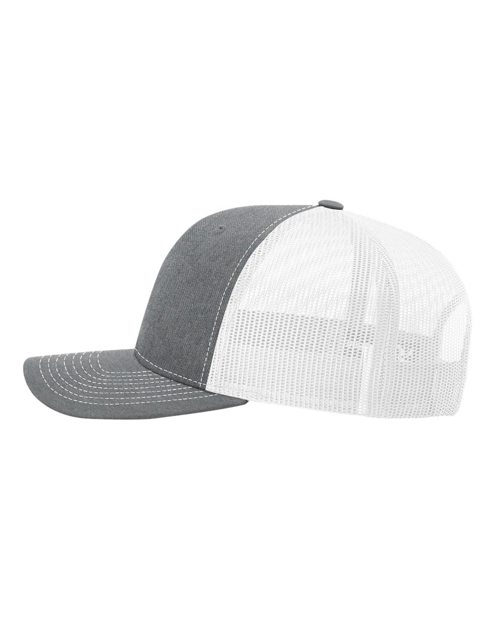 Snapback Trucker Cap - DirectSide - B18095040 - Heather Grey/ White