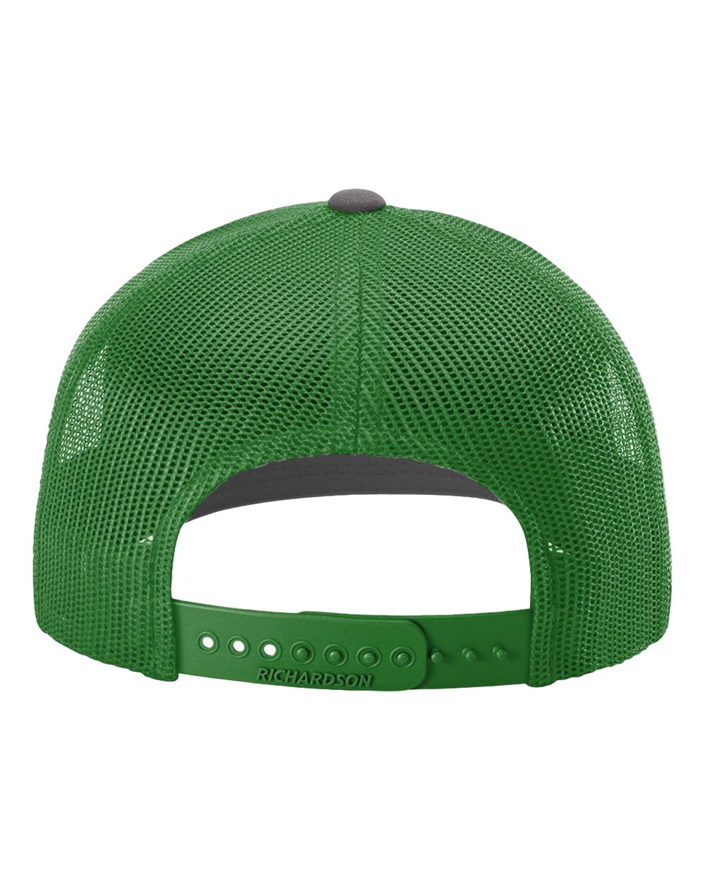 Snapback Trucker Cap - Back - B18095240 - Charcoal/ Kelly