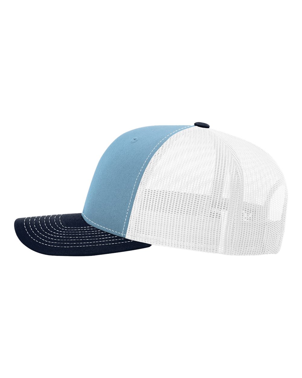 Snapback Trucker Cap - DirectSide - B18095260 - Columbia Blue/ White/ Navy