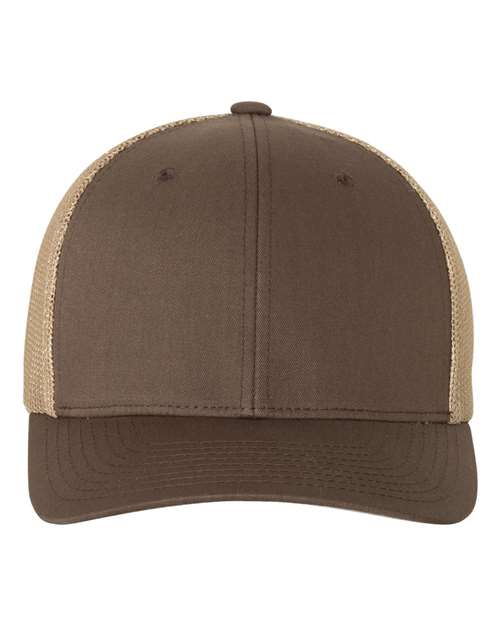 Trucker Cap - Front - B85895771 - Brown/ Khaki