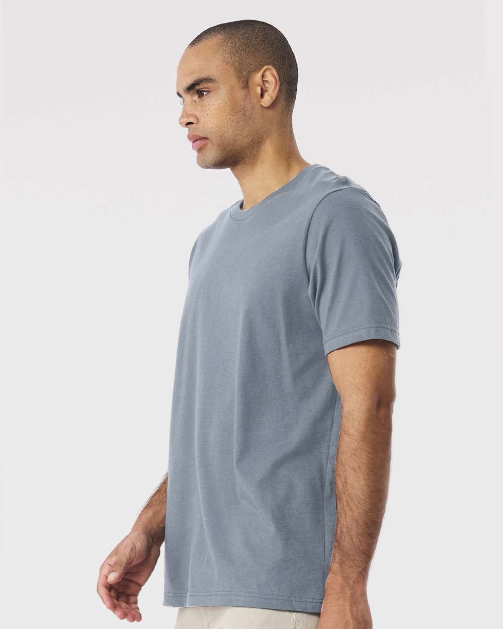 Jersey Tee - OnModelSide - B00606892 - Vintage Denim