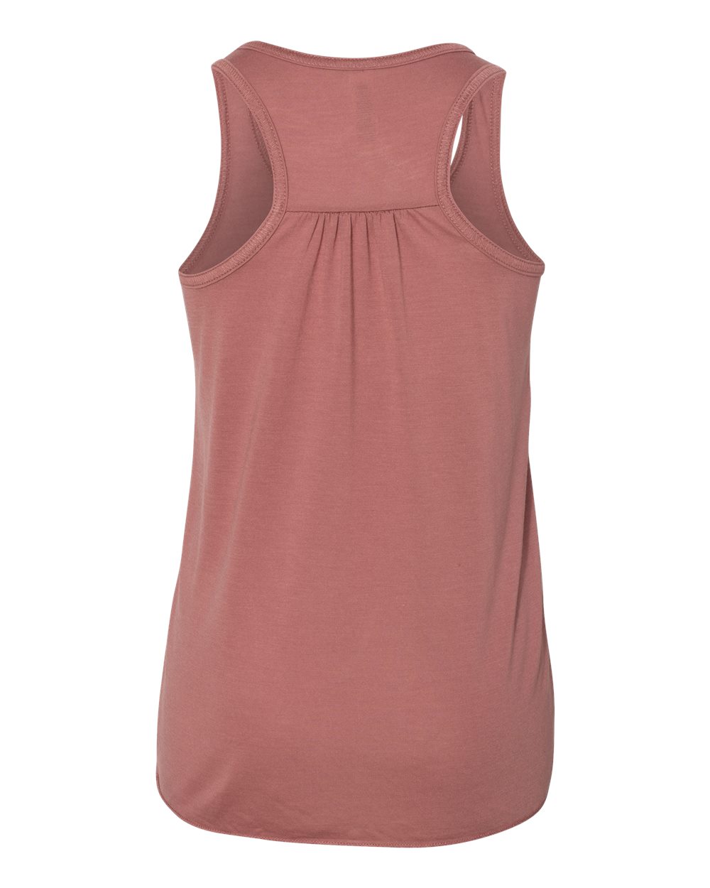Youth Flowy Racerback Tank - Back - B36606275 - Mauve