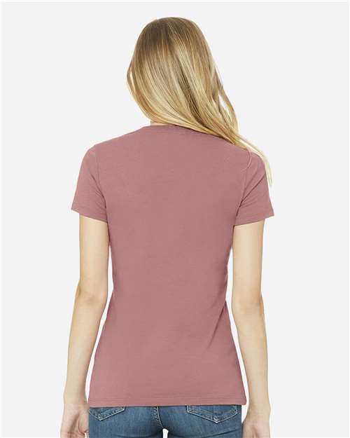 Women's Slim Fit Tee - OnModelBack - B50306286 - Mauve
