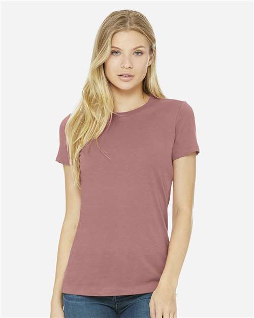 Women's Slim Fit Tee - OnModelFront - B50306286 - Mauve