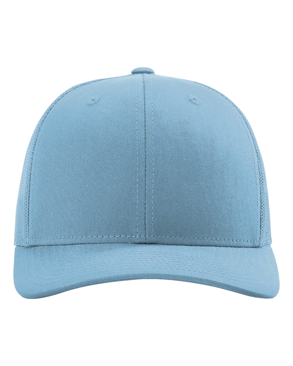 Snapback Trucker Cap - Front - B18095330 - Columbia Blue