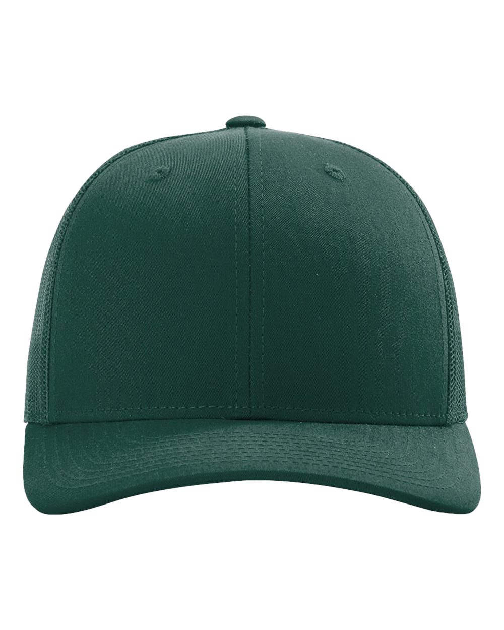 Snapback Trucker Cap - Front - B18095340 - Dark Green