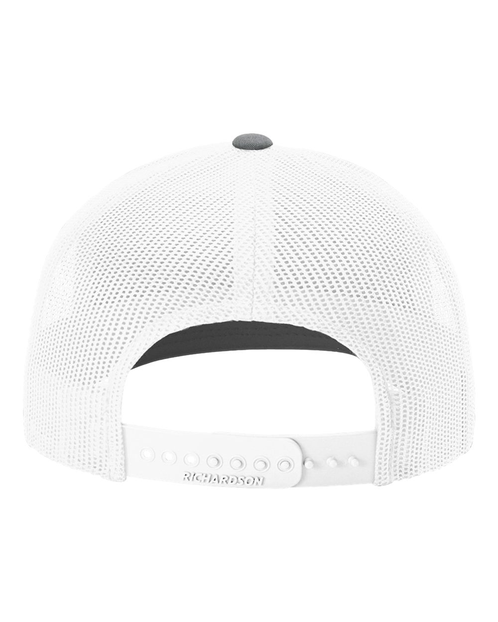 Snapback Trucker Cap - Back - B18095380 - Navy/ White/ Heather Grey