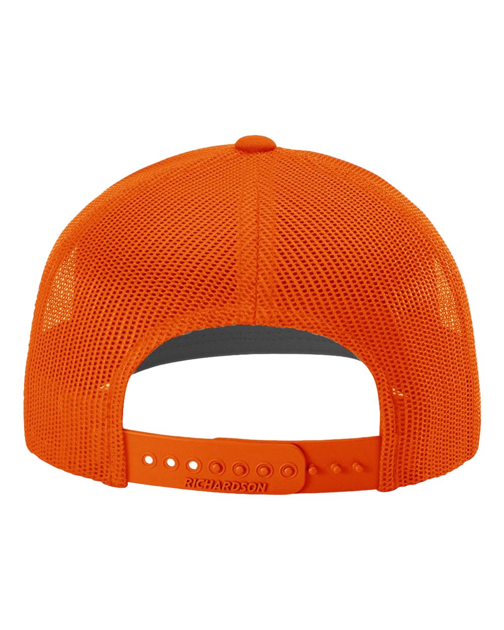 Snapback Trucker Cap - Back - B18095390 - Orange