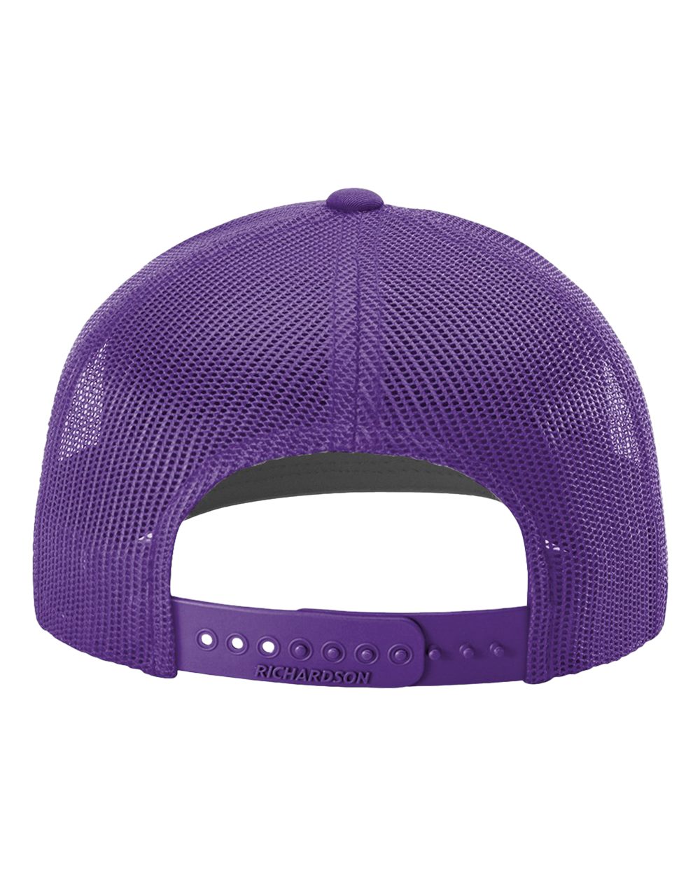 Snapback Trucker Cap - Back - B18095400 - Purple