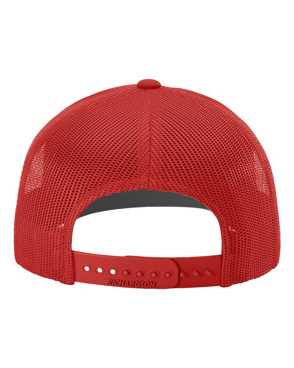 Snapback Trucker Cap - Back - B18095410 - Red