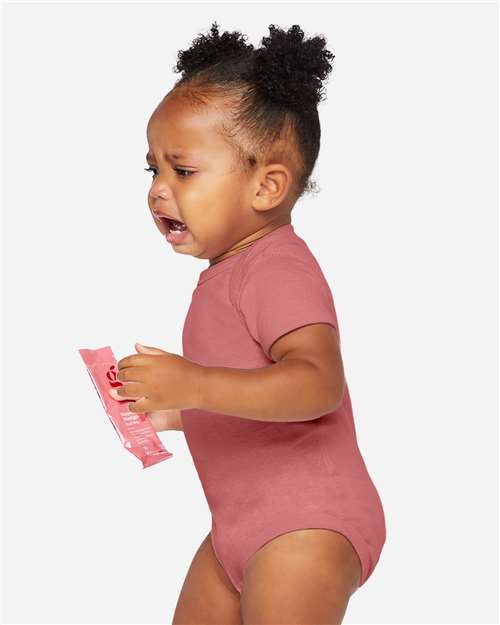 Infant Baby Rib Bodysuit - OnModelSide - B30238331 - Mauvelous