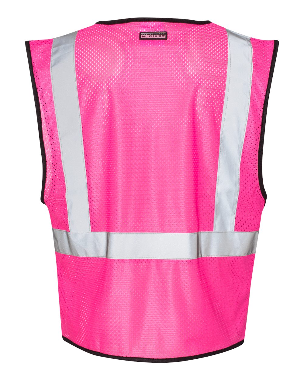 131-EV Series® Enhanced Visibility Non-ANSI Vest - Back - B68829303 - Pink - B126