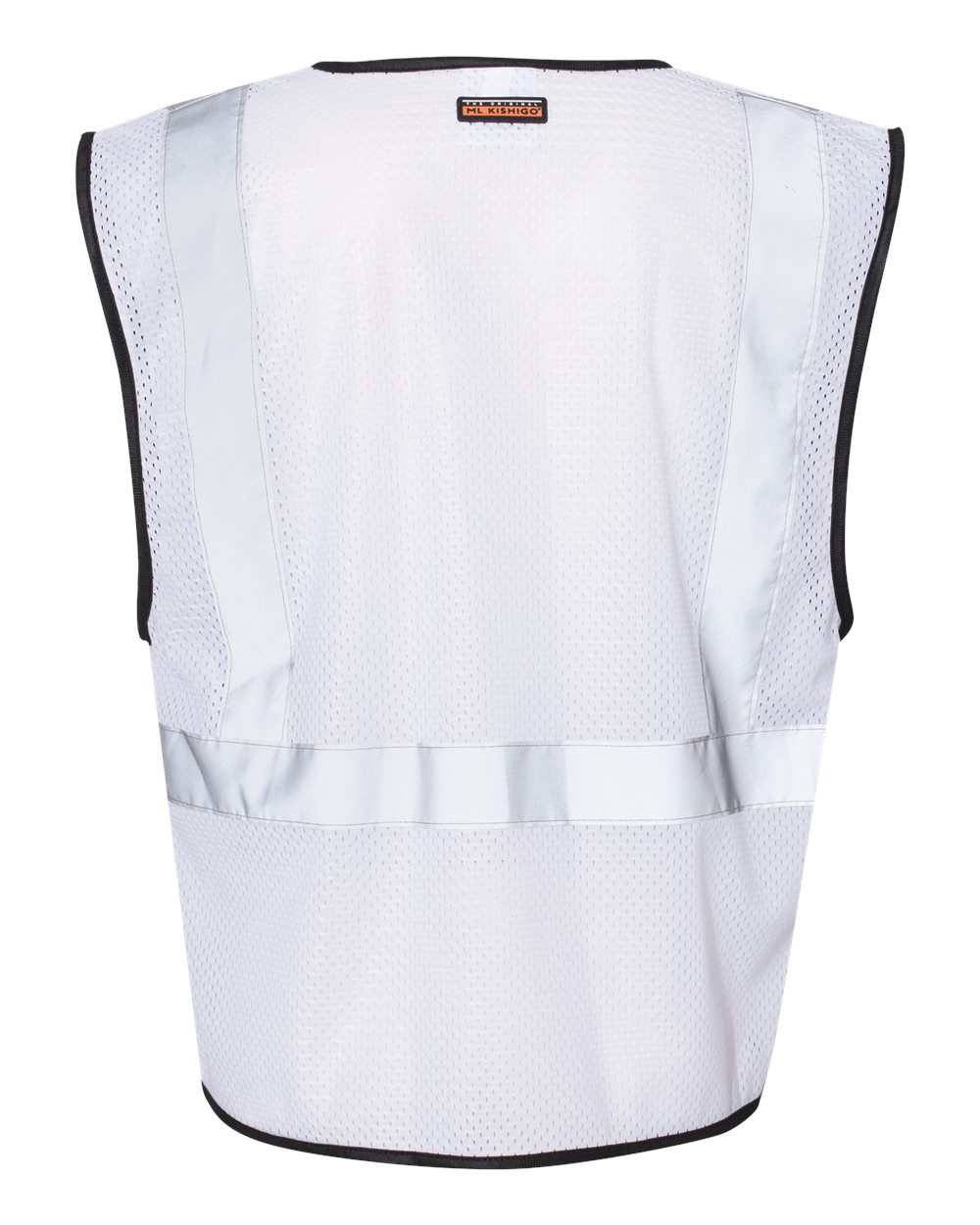 131-EV Series® Enhanced Visibility Non-ANSI Vest - Back - B68829003 - White - B124