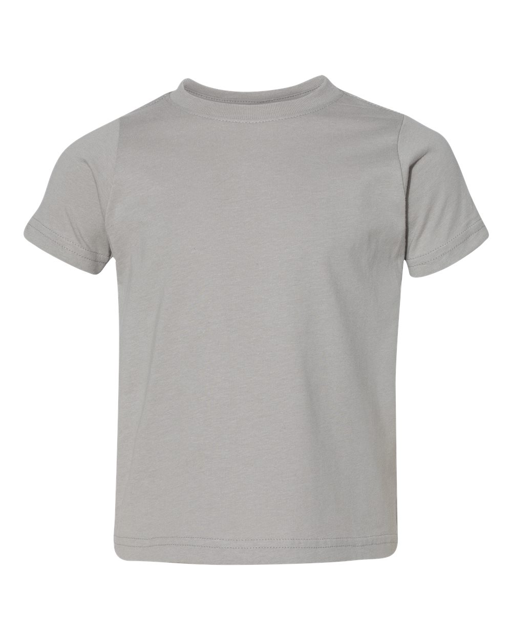 Toddler Fine Jersey Tee - Front - B31838073 - Titanium