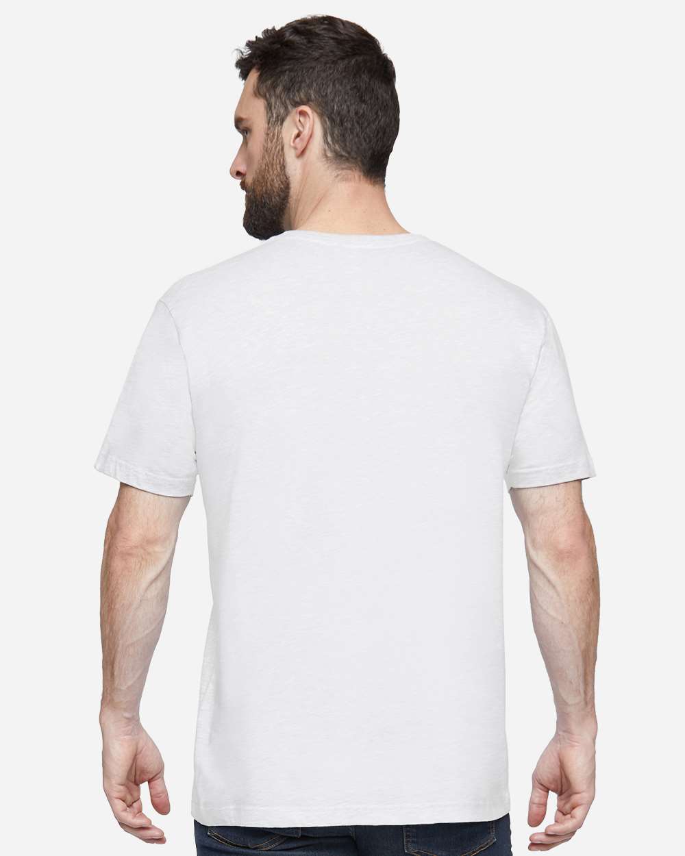 Fine Jersey Tee - OnModelBack - B00638013 - Blended White