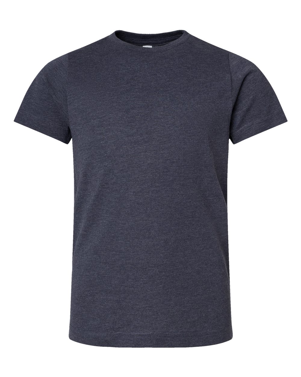 Youth Fine Jersey Tee - Front - B38038114 - Vintage Navy