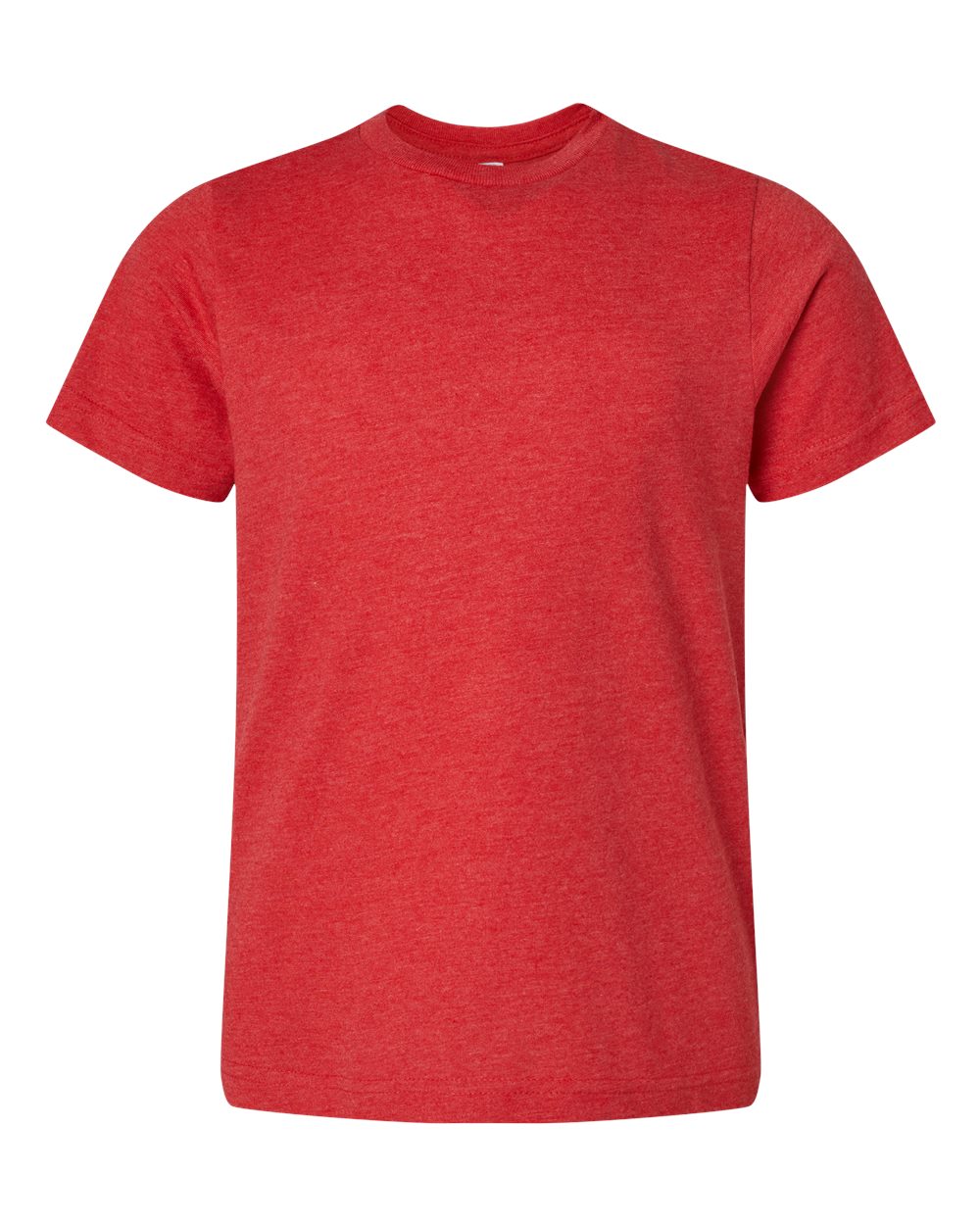 Youth Fine Jersey Tee - Front - B38038712 - Vintage Red