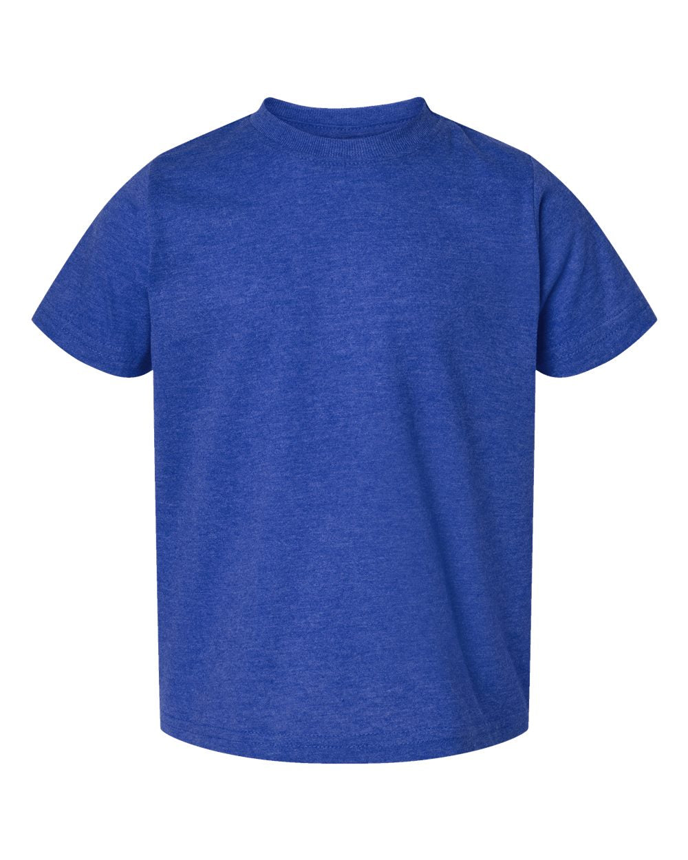 Toddler Fine Jersey Tee - Front - B31838743 - Vintage Royal