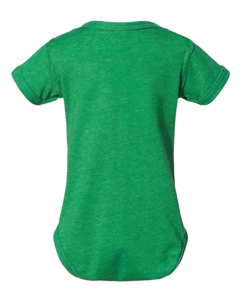 Infant Fine Jersey Bodysuit - Back - B33438611 - Vintage Green
