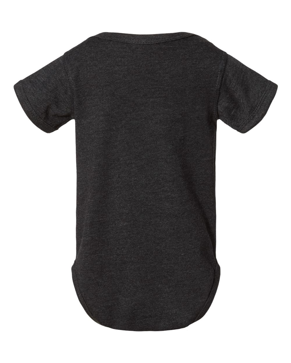 Infant Fine Jersey Bodysuit - Back - B33438511 - Vintage Smoke