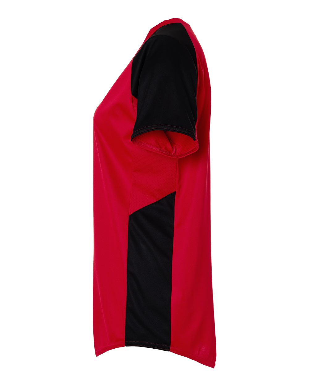 Women's Cutter Jersey - DirectSide - B97134703 - Red/ Black