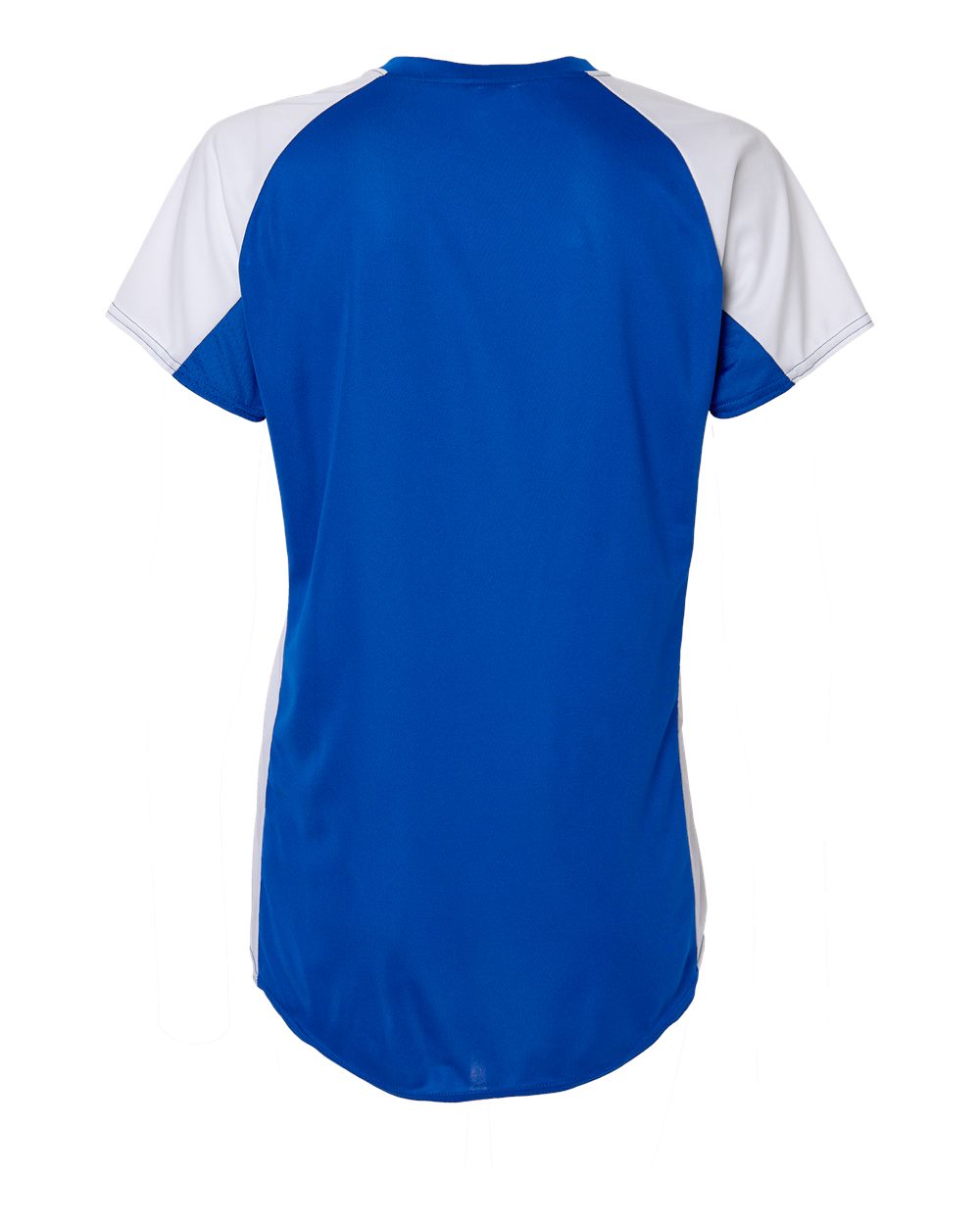 Women's Cutter Jersey - Back - B97134753 - Royal/ White