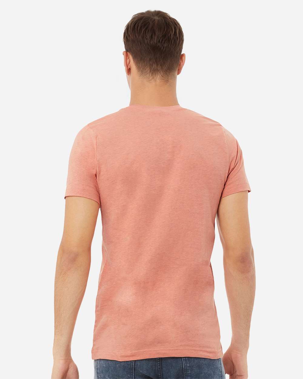 CVC Jersey Tee - OnModelBack - B00706352 - Heather Prism Sunset