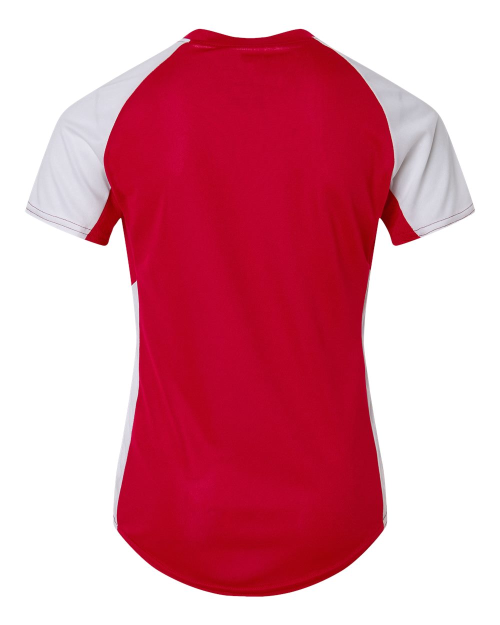 Girls' Cutter Jersey - Back - B97234703 - Red/ White