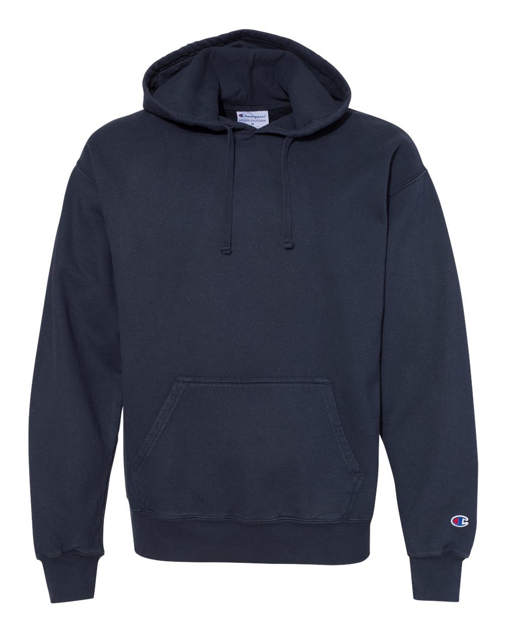 Garment-Dyed Hooded Sweatshirt - styleImage