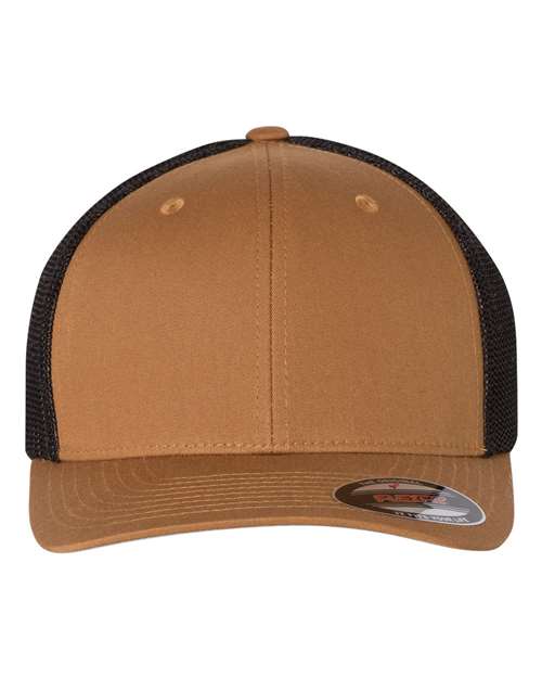 Trucker Cap - Front - B85895161 - Caramel/ Black