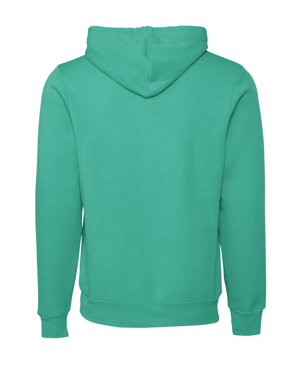 Sponge Fleece Hoodie - Back - B86306792 - Teal