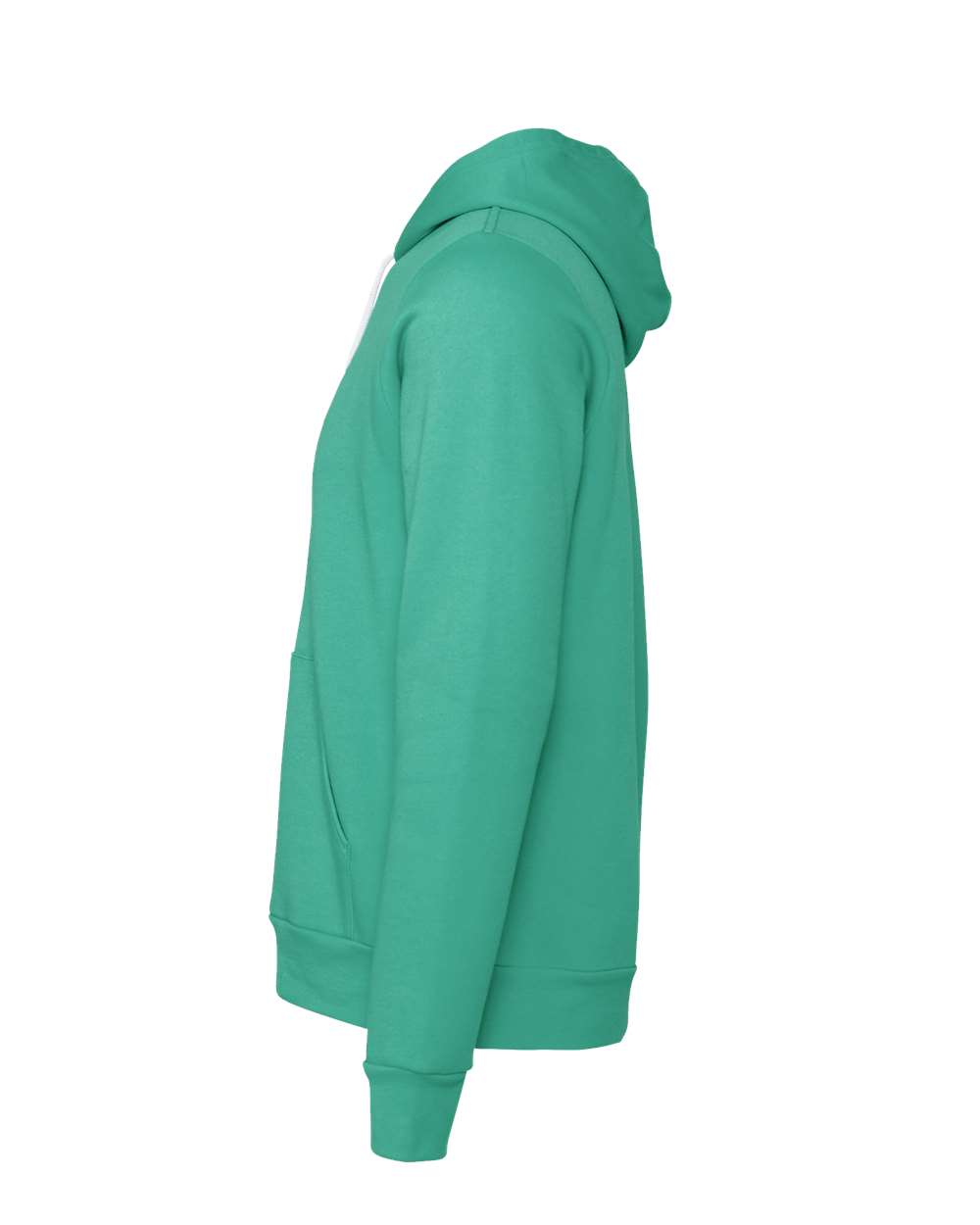 Sponge Fleece Hoodie - DirectSide - B86306792 - Teal