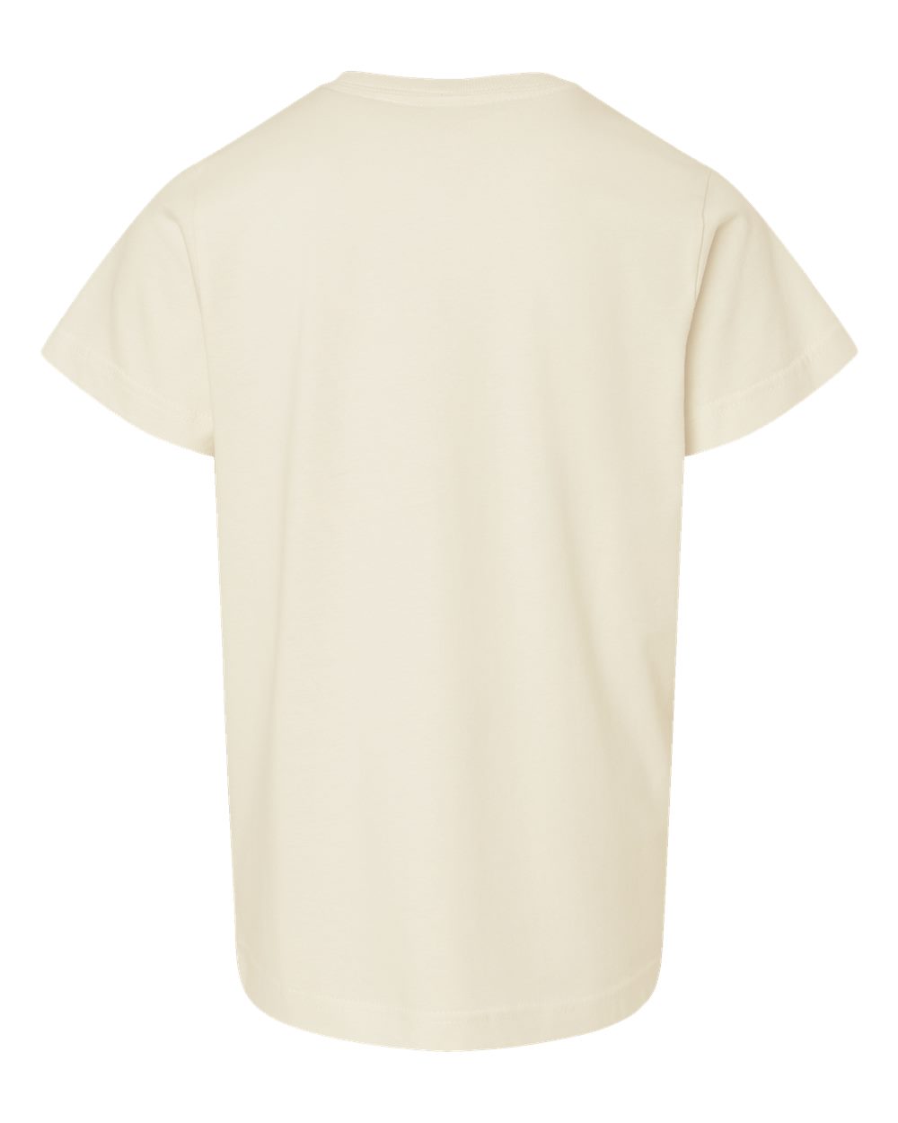 Youth Fine Jersey Tee - Back - B38038232 - Natural