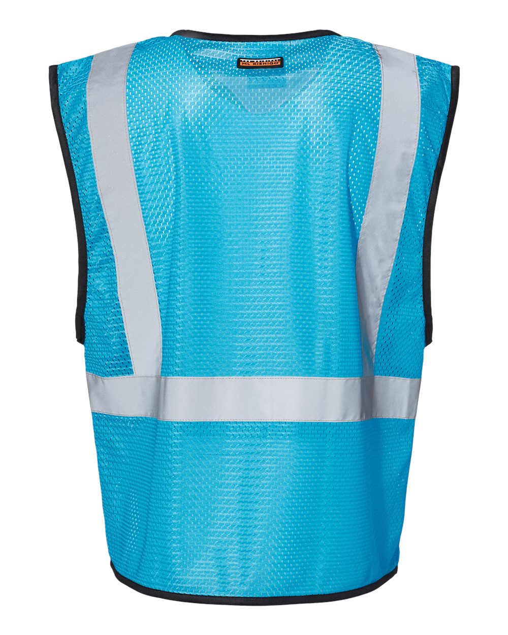 131-EV Series® Enhanced Visibility Non-ANSI Vest - Back - B68829253 - Electric Blue - B130
