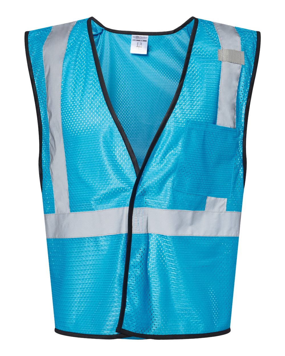 131-EV Series® Enhanced Visibility Non-ANSI Vest - Front - B68829253 - Electric Blue - B130