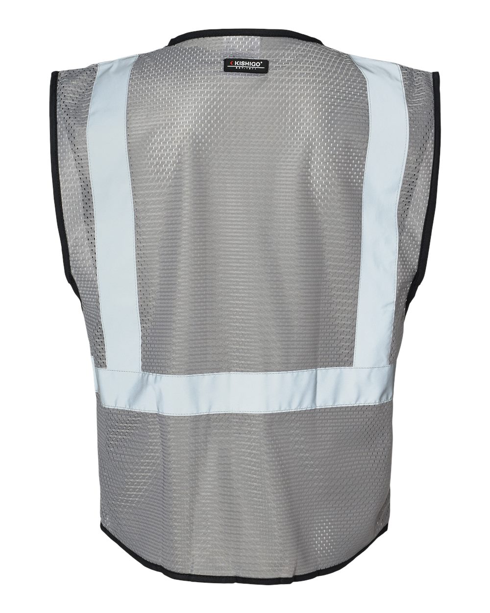 131-EV Series® Enhanced Visibility Non-ANSI Vest - Back - B68829583 - Grey - B131