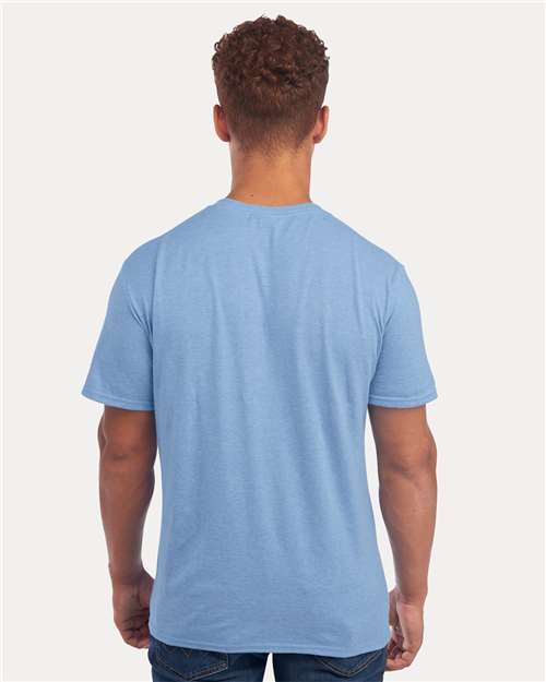 Premium Blend Ring-Spun T-Shirt - OnModelBack - B52035259 - Carolina Heather