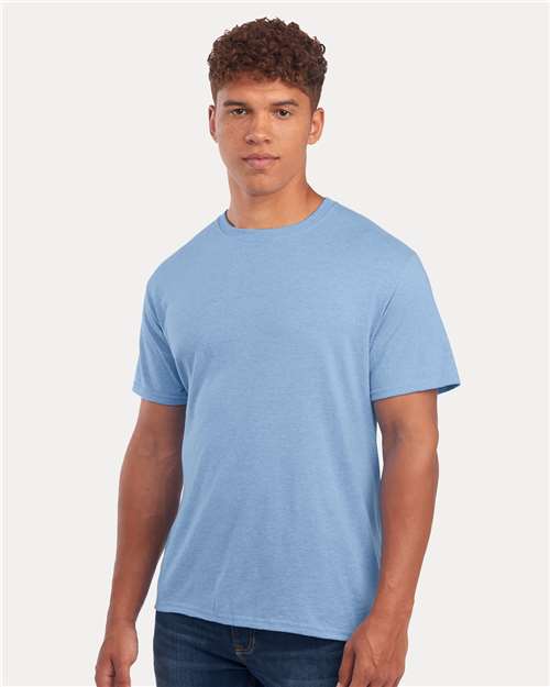Premium Blend Ring-Spun T-Shirt - OnModelSide - B52035259 - Carolina Heather