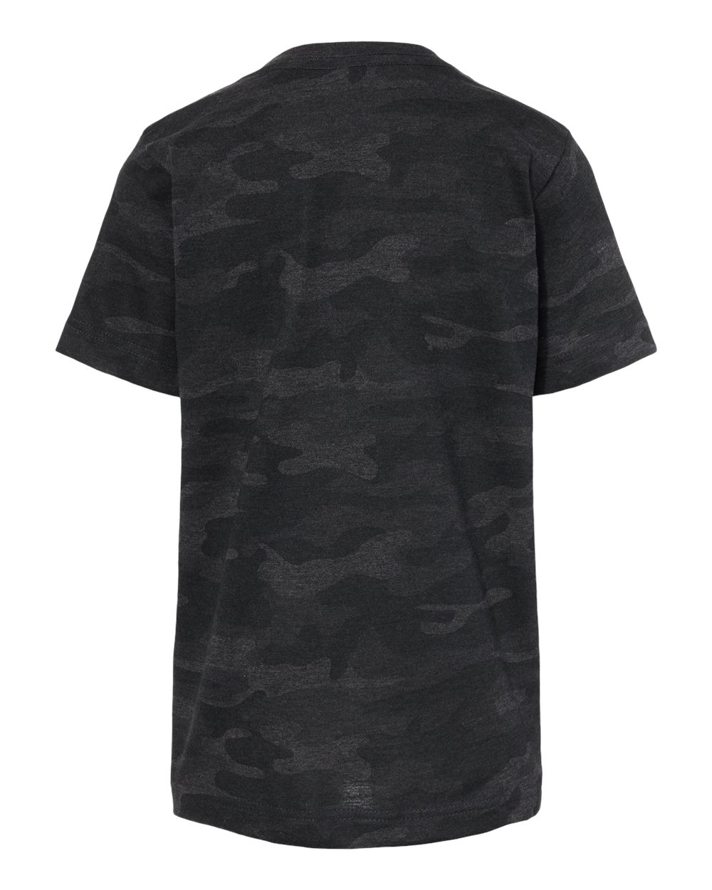 Youth Fine Jersey Tee - Back - B38038522 - Storm Camo