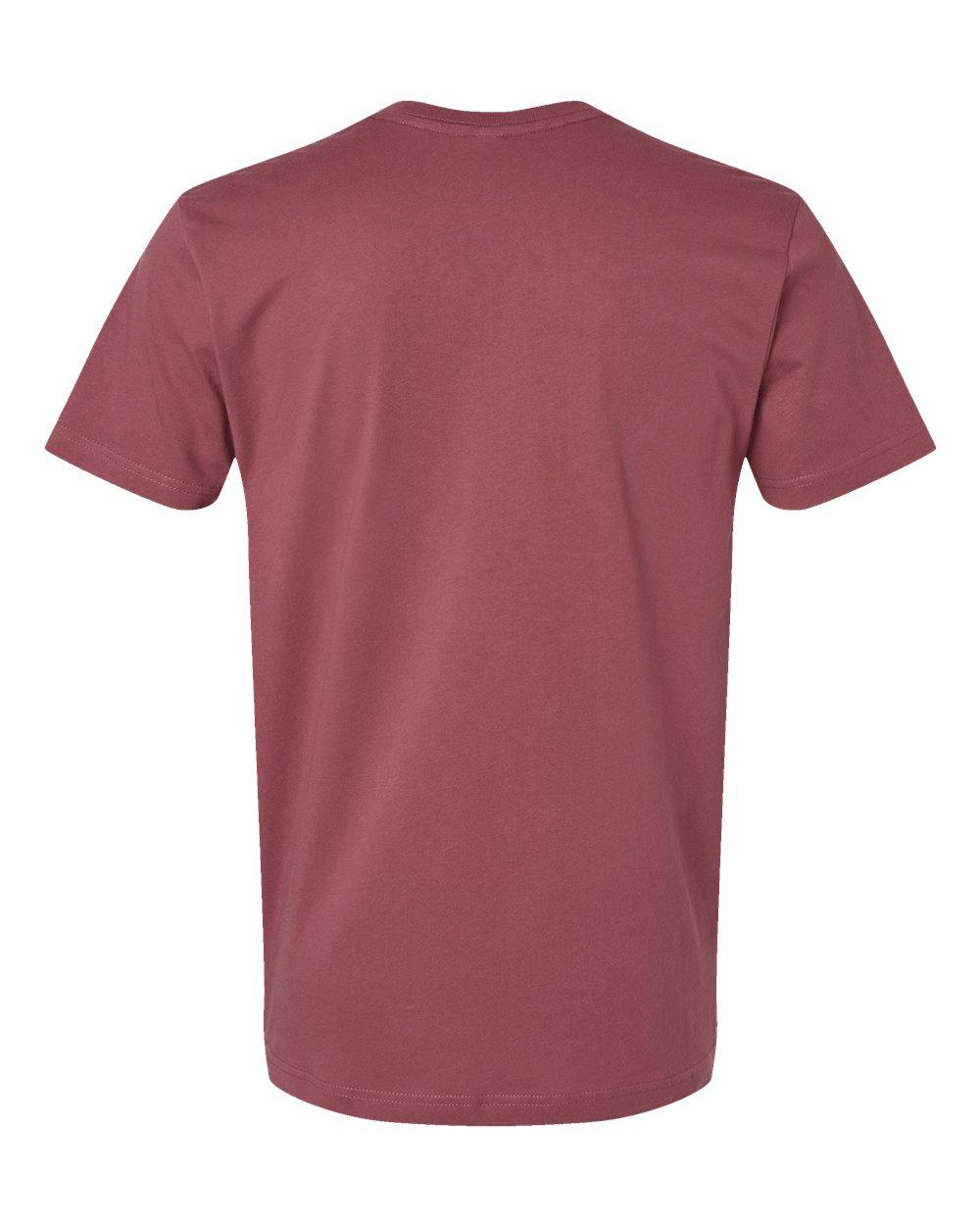 Fine Jersey Tee - Back - B00638514 - Rouge