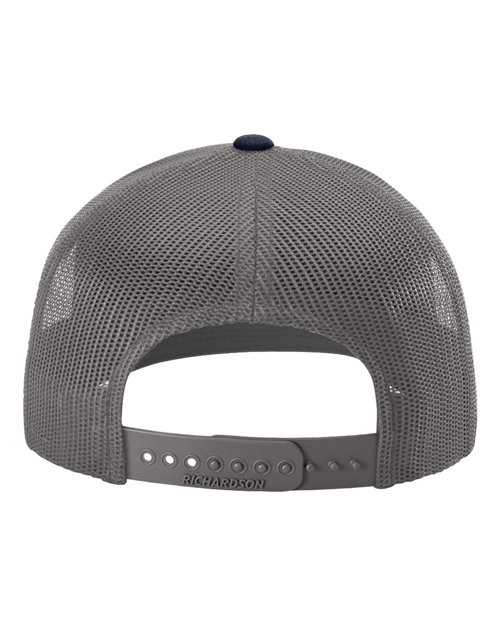 Snapback Trucker Cap - Back - B18095920 - Grey/ Charcoal/ Navy