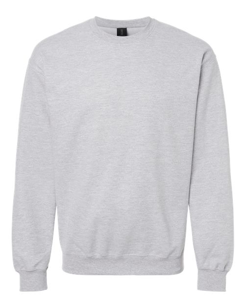 Unisex Softstyle® Midweight Crewneck Sweatshirt - Front - B24060582 - Sport Grey