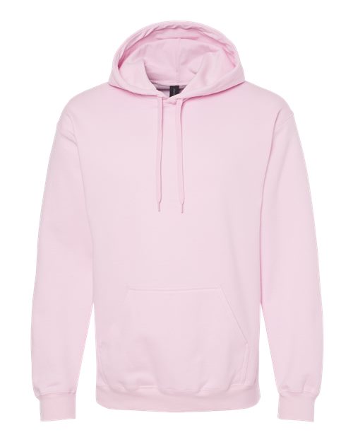 Unisex Softstyle® Midweight Hooded Sweatshirt - Front - B24160302 - Light Pink
