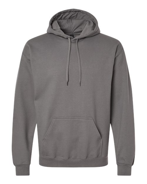 Unisex Softstyle® Midweight Hooded Sweatshirt - Front - B24160492 - Charcoal