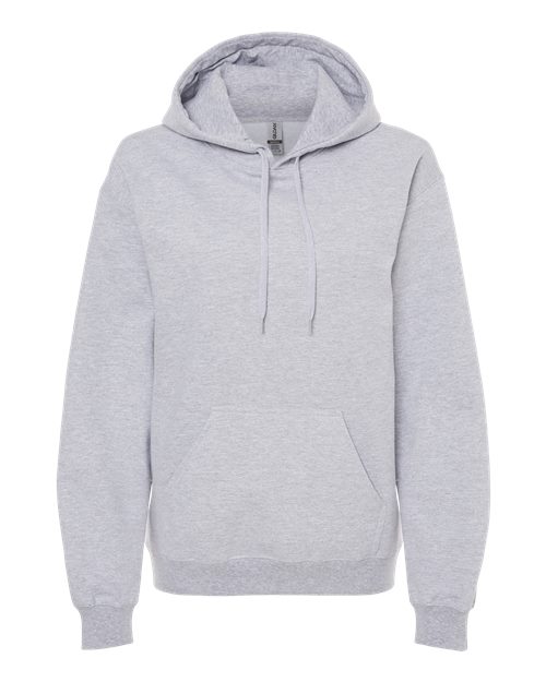Unisex Softstyle® Midweight Hooded Sweatshirt - Front - B24160582 - Sport Grey