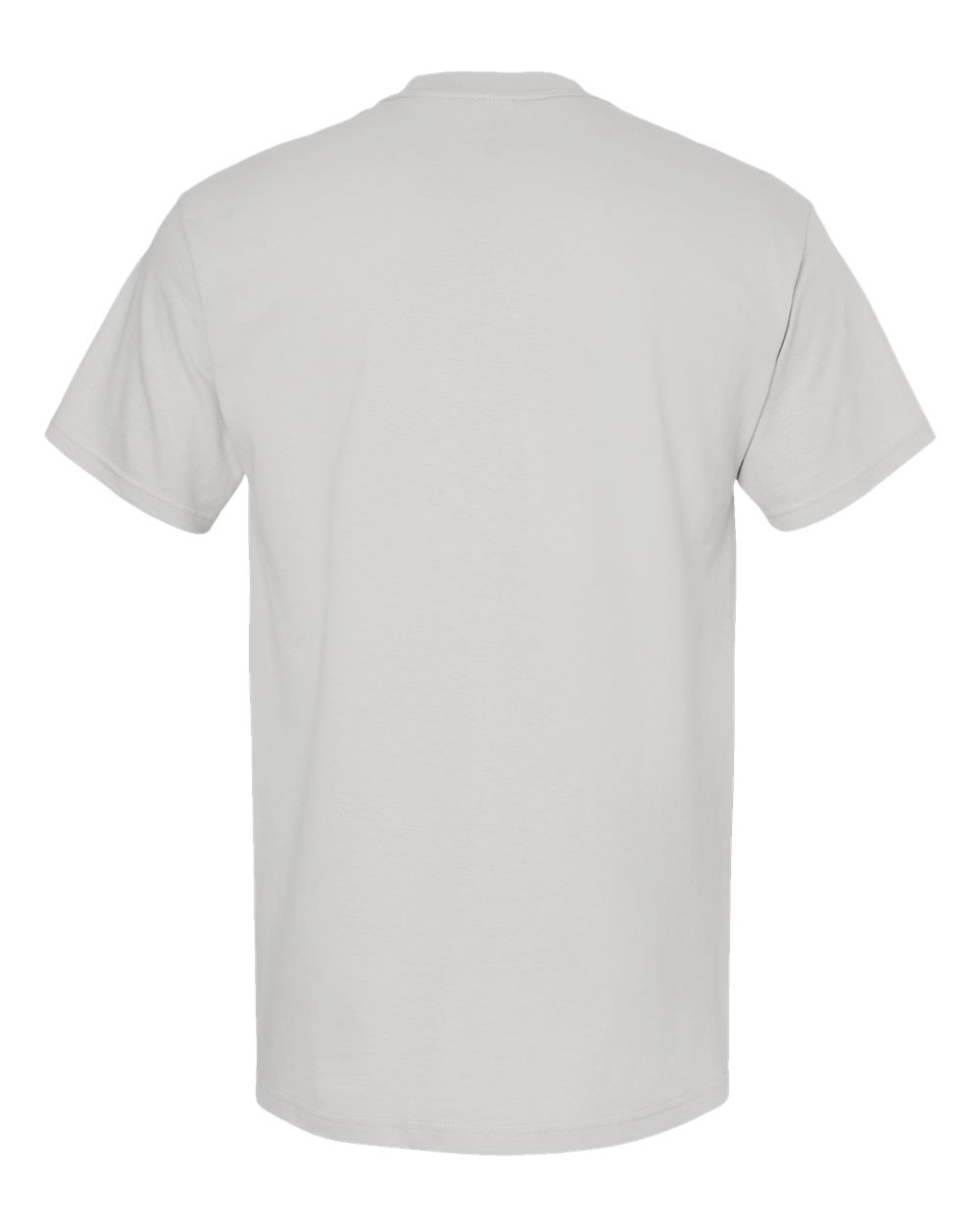 Gold Soft Touch T-Shirt - Back - B01542153 - Platinum