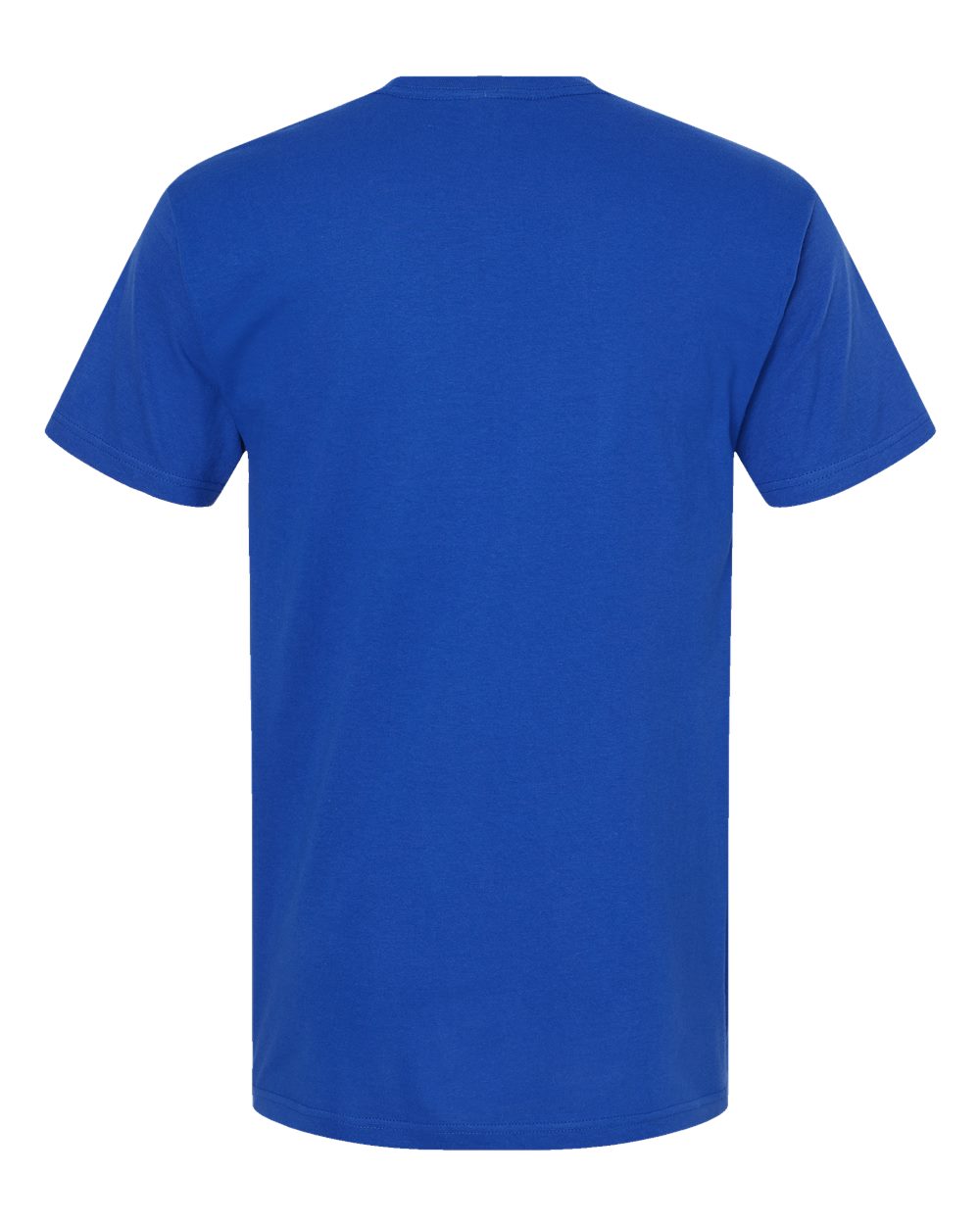 Gold Soft Touch T-Shirt - Back - B01542752 - Royal