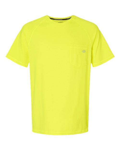 Men's Performance Cooling T-Shirt - Front - B63030409 - Bright Yellow